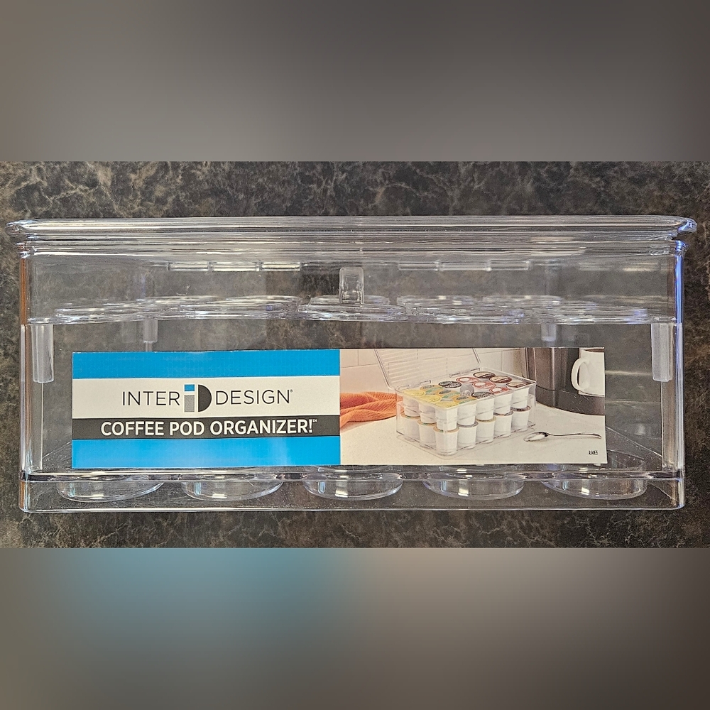 Clear Coffee Pod Organizer